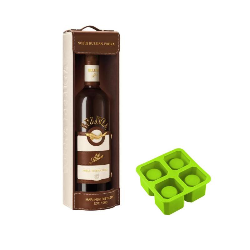 Beluga Allure Vodka & Ice Mould Gift set